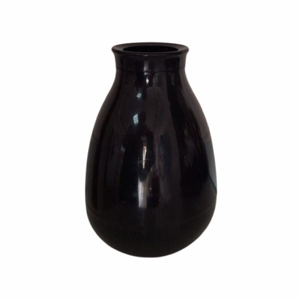Vaso Preto Cogumelo Só Boleiras